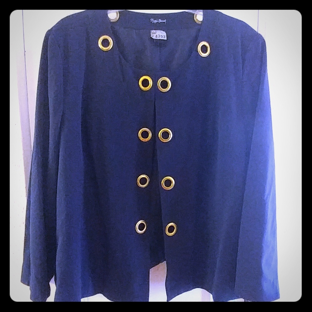 Navy blue blazer